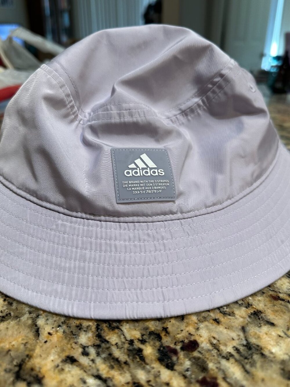 Adidas Women’s Foldable Bucket Hat – Silver/Violet